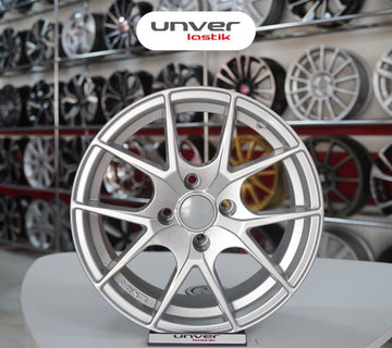 EMR-G691-11 6.0x14" -4x108 ET25 65.1 Silver Jant (4 Adet)
